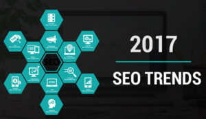 black and green seo trends infographic