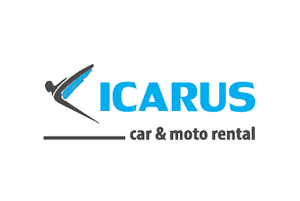 Icarus Car & Moto Rental Logo