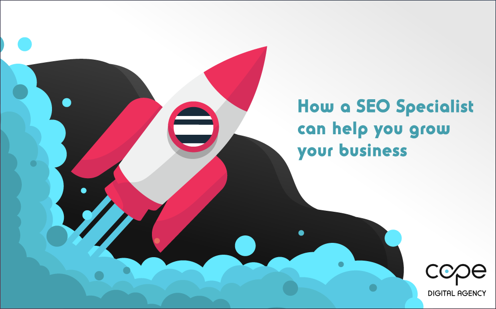 Infographic about how a seo expert can sky rocket your business