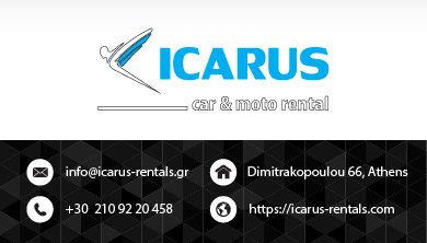 Icarus business card